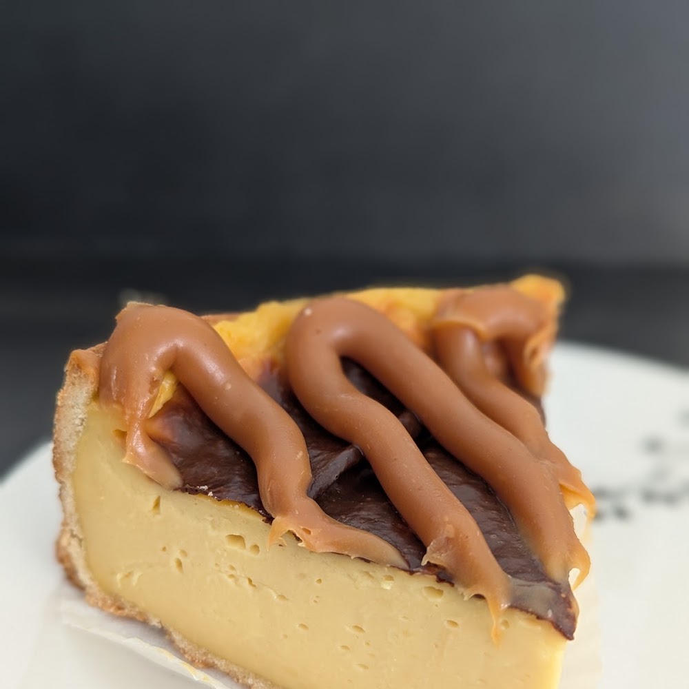 Entremet caramel et chocolat
