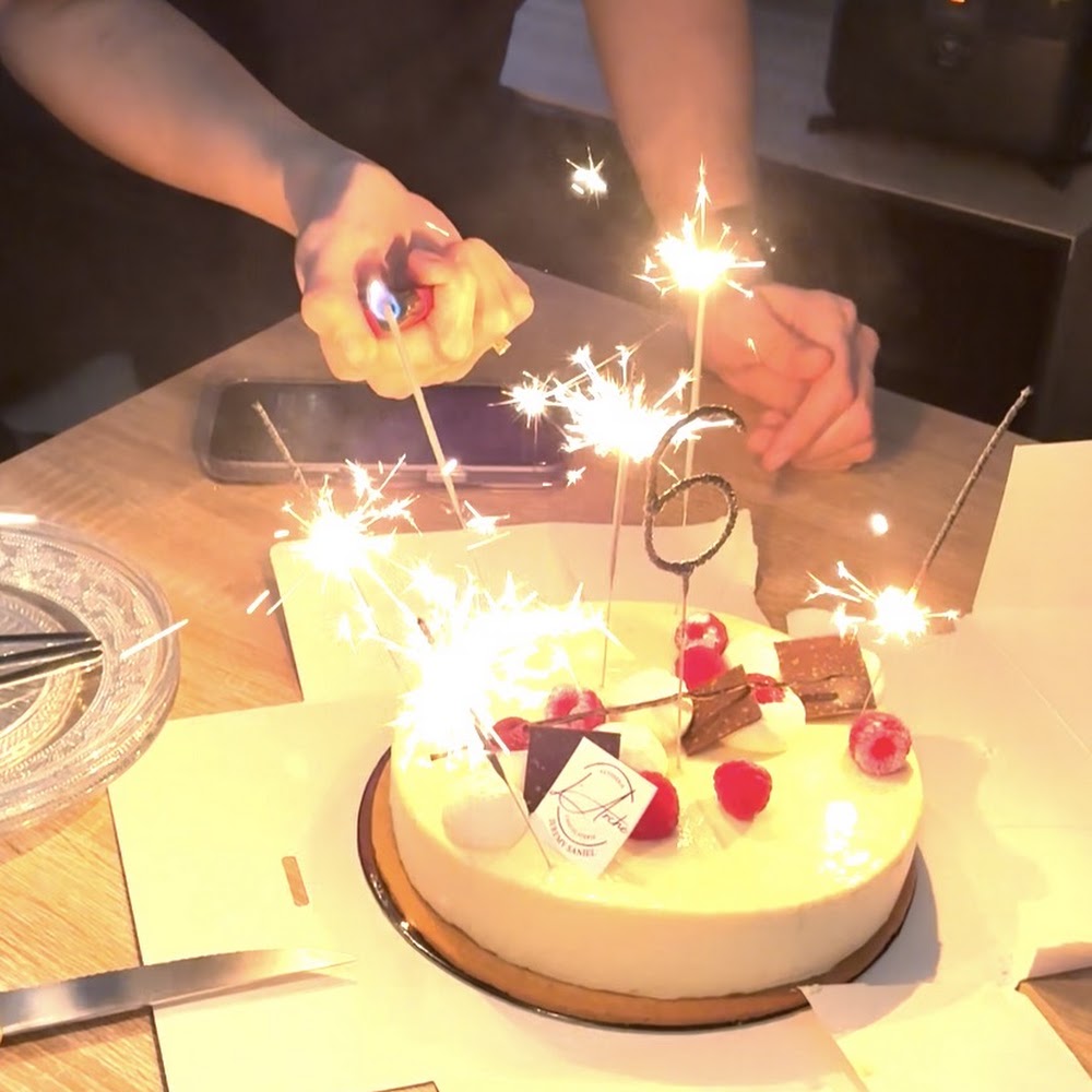 Gâteau d'anniversaire décoré